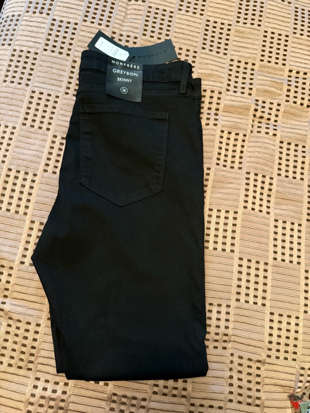 Greyson Skinny Men’s Jeans in Black